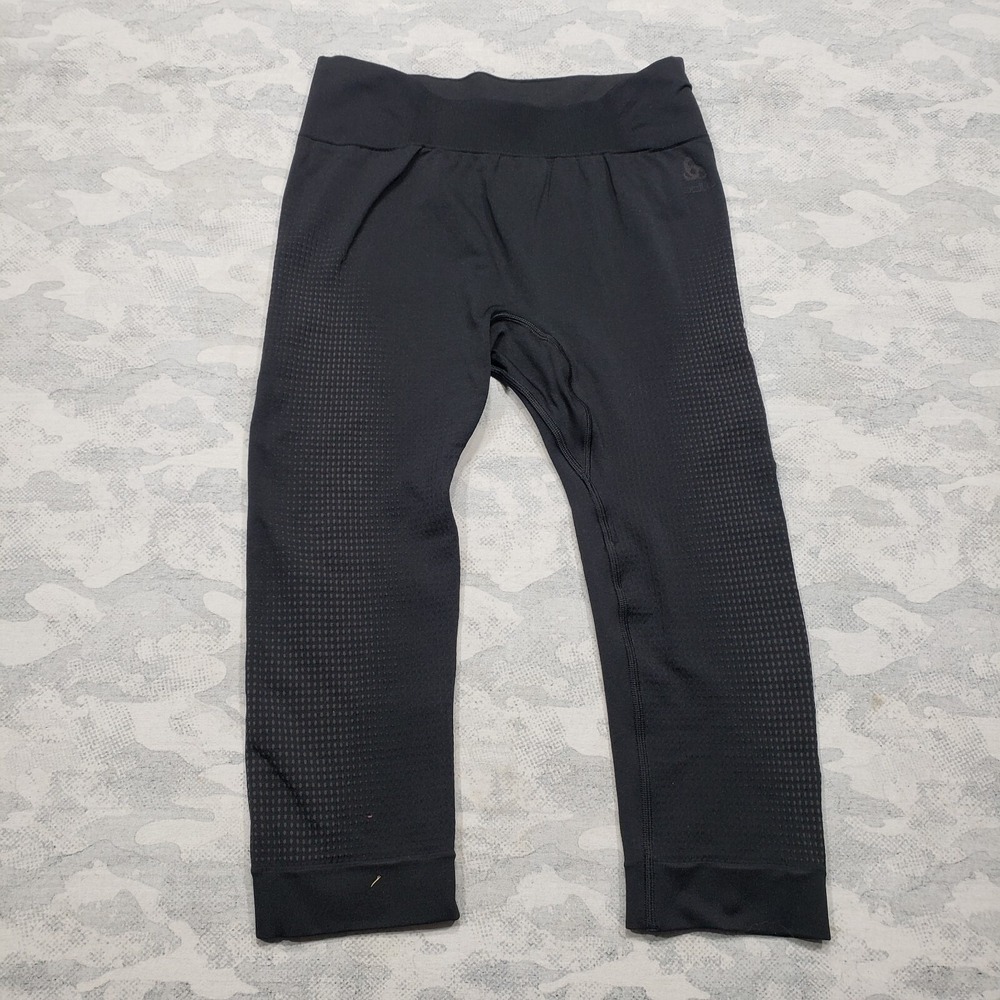Odlo Leggings Womens Small Black Capri